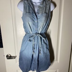 Ombré Jean Dress
